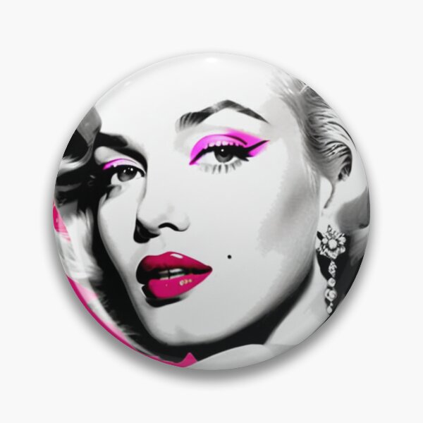 Item preview, Art - Iconic Female Hollywood Figure, Pop Art Portrait with Intense Gaze designed and sold by Beat-It.