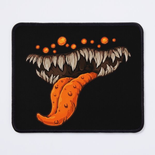 Item preview, Monstrous Maw - Orange Edition | Creepy Horror Monster Teeth designed and sold by LogicLoop.