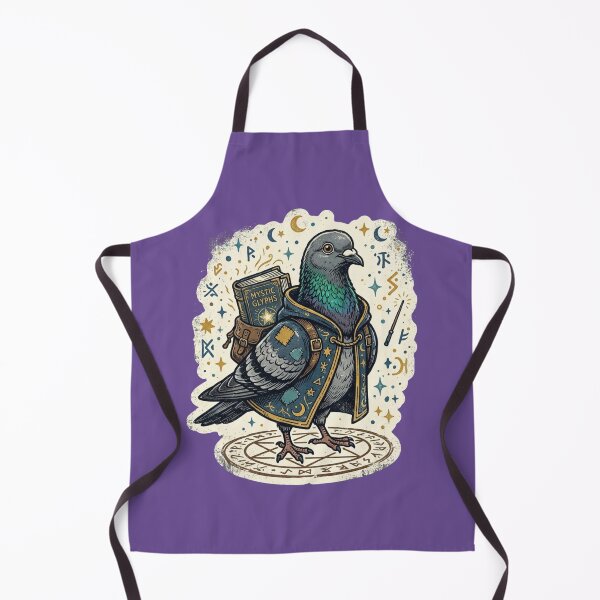 Item preview, Magic Scholar Pigeon With Spellbook designed and sold by azule1.
