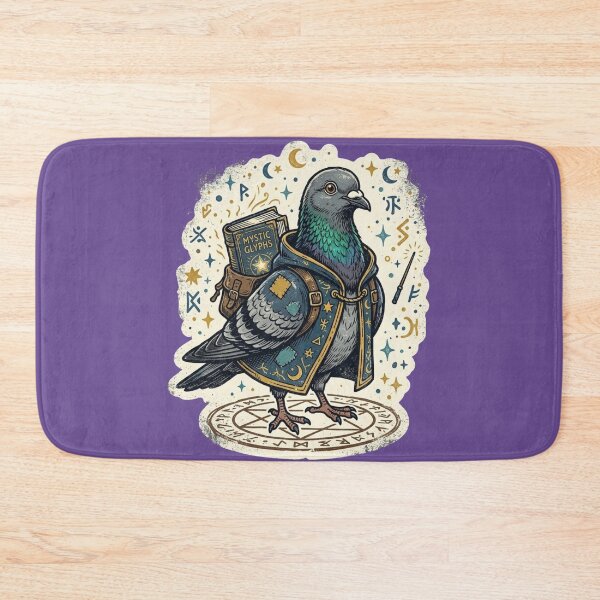 Item preview, Magic Scholar Pigeon With Spellbook designed and sold by azule1.