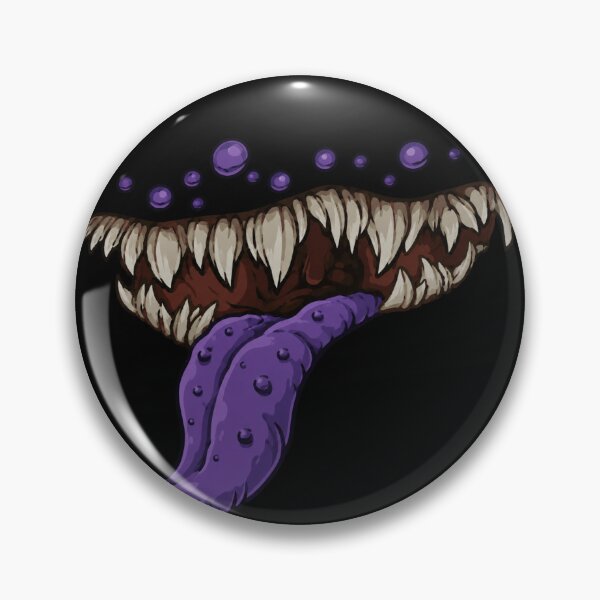 Item preview, Monstrous Maw - Purple Edition | Creepy Horror Monster Teeth designed and sold by LogicLoop.