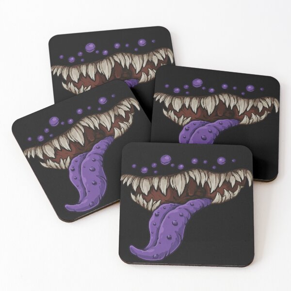 Item preview, Monstrous Maw - Purple Edition | Creepy Horror Monster Teeth designed and sold by LogicLoop.