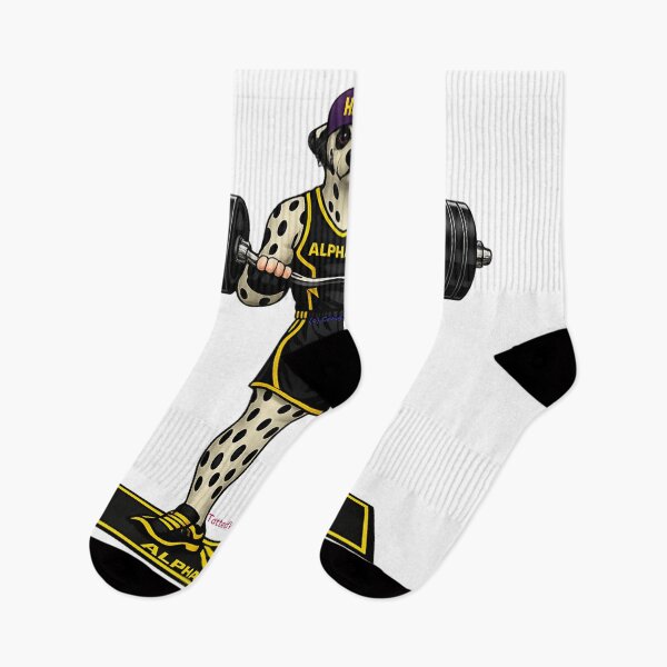 Item preview, Dalmatian Alpha Dog Crushes Olympic Ez-Curl designed and sold by TattedWolf.