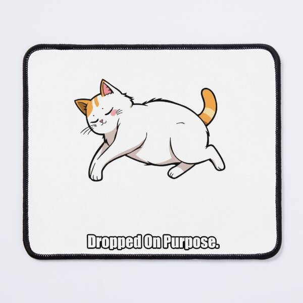 Item preview, Ragdoll Cat Sticker - Dropped On Purpose - Funny Ragdoll Gift designed and sold by pawdrops.