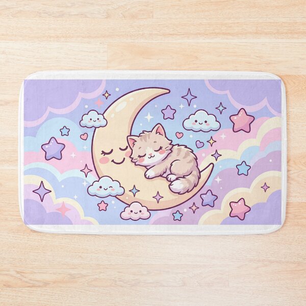 Item preview, Sleepy Moon Kitten designed and sold by Tharaazu.