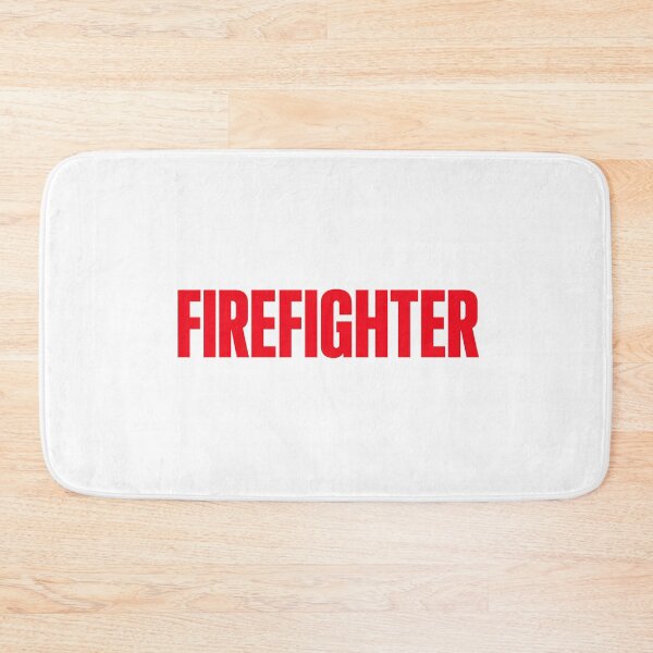 Item preview, Firefighter Bold Red Text Design – Proud First Responder Gift designed and sold by KawaiiOrbit.