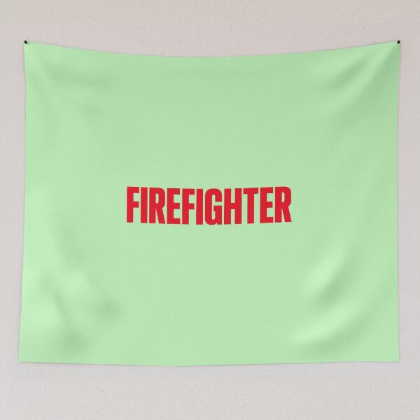 Item preview, Firefighter Bold Red Text Design – Proud First Responder Gift designed and sold by KawaiiOrbit.