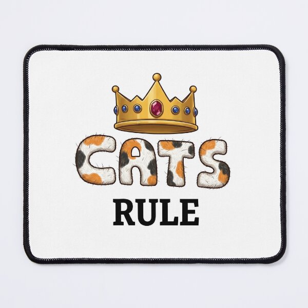 Item preview, Cats Rule designed and sold by Murvel-Ink.