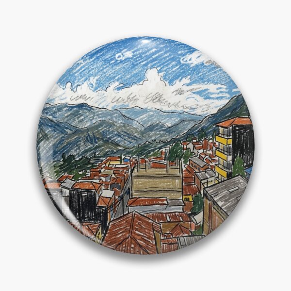 Item preview, Nestled among mountains, the village designed and sold by CristianCEB.