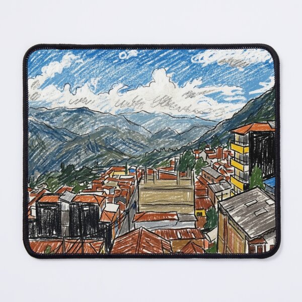Item preview, Nestled among mountains, the village designed and sold by CristianCEB.