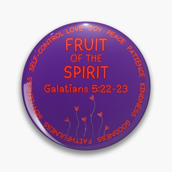 Item preview, Fruit of the Spirit Galatians 5:22-23 Christian Scripture Design designed and sold by JupiterLemons.