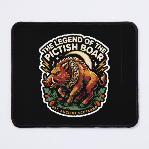 Item preview, The Legend of the Pictish Boar designed and sold by InkRebelia.