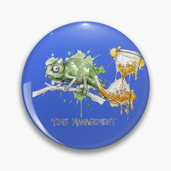 Item preview, Time Management Chameleon: Modern Distractions designed and sold by SoulPT.