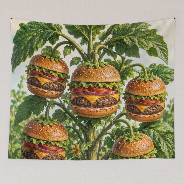 Item preview, Juicy Hamburger Deluxe Plant designed and sold by Jon-Baran.