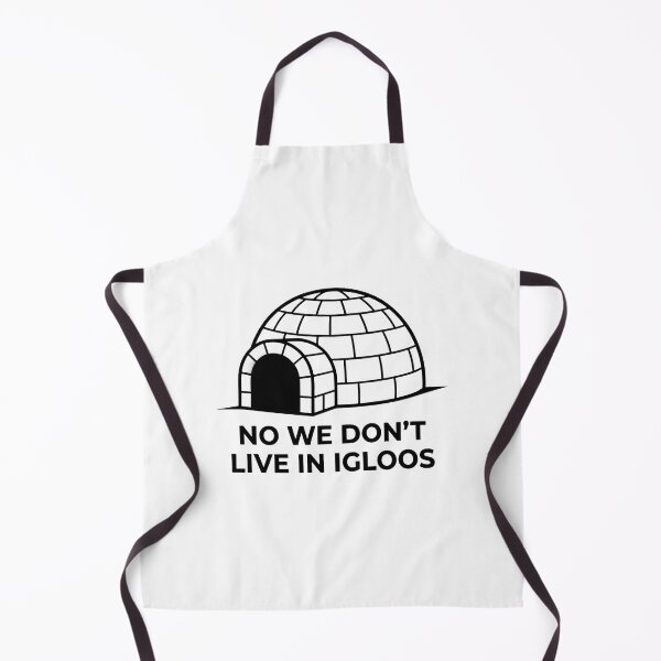 Item preview, No We Dont Live In Igloos Funny Canadian Sarcasm Graphic designed and sold by Murvel-Ink.