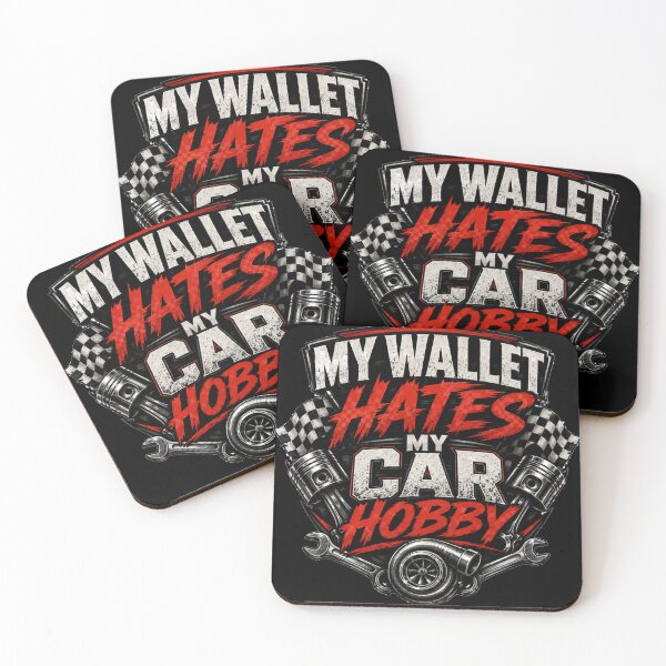Item preview, Mi billetera odia mi afición por los autos – Divertida camiseta de mecánico aficionado a los autos designed and sold by Wild Horizon Studio.