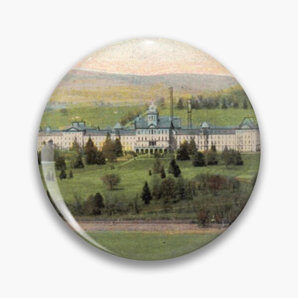 Artikelvorschau, Vintage-Postkarte des Danville State Hospital – Staatliches Krankenhaus entworfen und verkauft von GhostlyWorld.