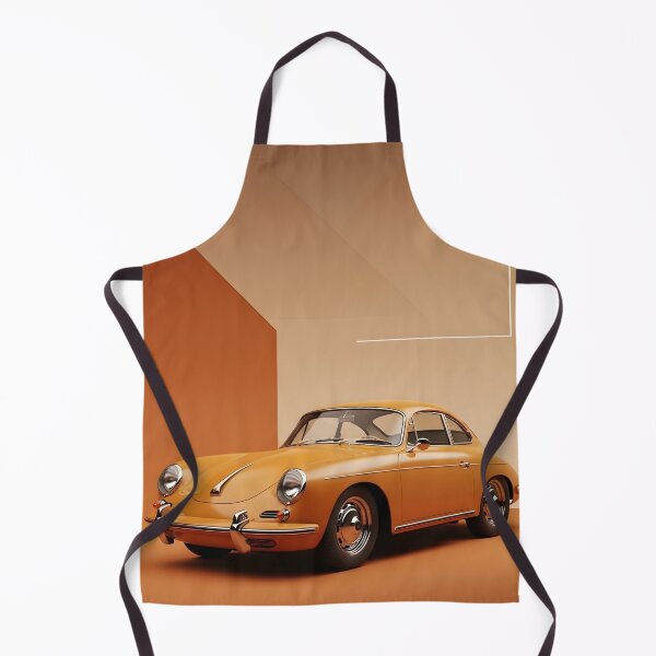 Item preview, Porsche 356 Art Poster Orange Studio designed and sold by Motorline44.