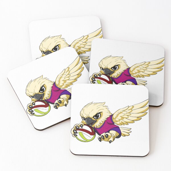 Item preview, Cute Eagle Playing Football Cartoon designed and sold by Phyllya Design.