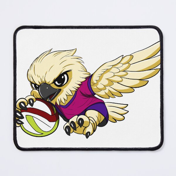 Item preview, Cute Eagle Playing Football Cartoon designed and sold by Phyllya Design.