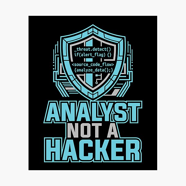 Item preview, Cybersecurity Analyst Professional Tech Identity designed and sold by Ixnor.