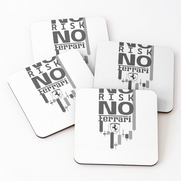 Item preview, NO RISK NO FERRARI - Trading & Success Motivation designed and sold by soondy.