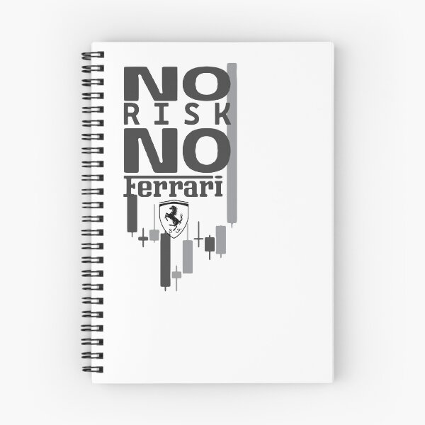 Item preview, NO RISK NO FERRARI - Trading & Success Motivation designed and sold by soondy.
