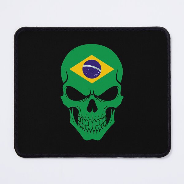 Item preview, Brazil Skull Flag designed and sold by JeffBartels.