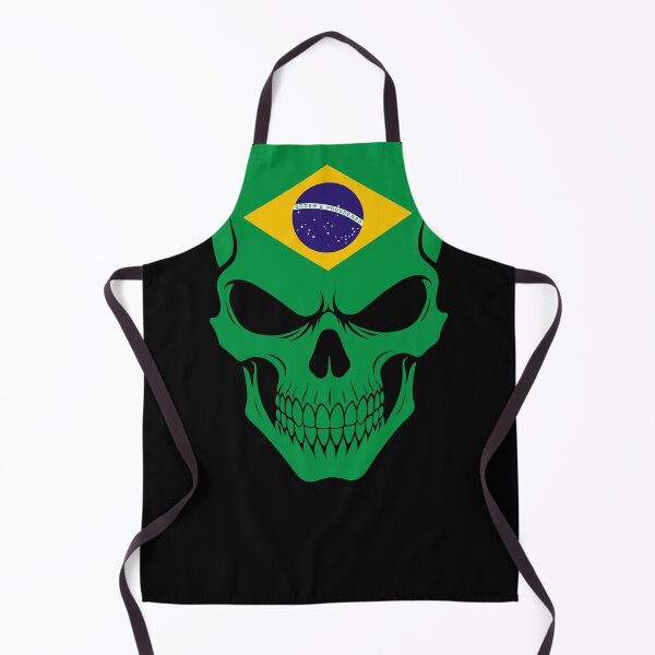 Item preview, Brazil Skull Flag designed and sold by JeffBartels.