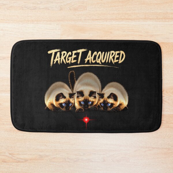 Item preview, TARGET ACQUIRED — Feline Tactical Response Team designed and sold by Sanctum Icons.