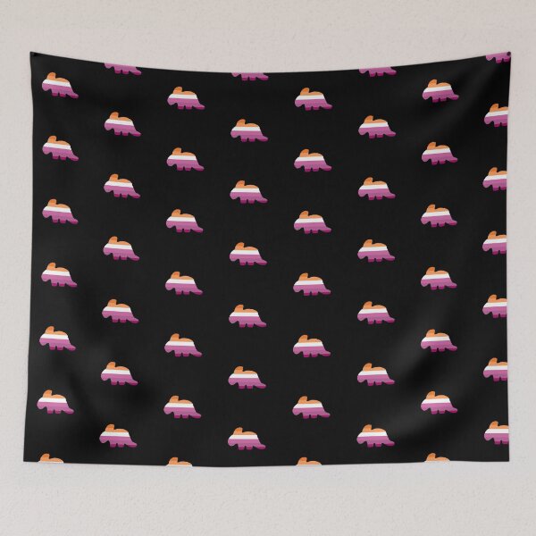 Item preview, lesbian Dino nuggie triceratops  designed and sold by Meowmeow996.