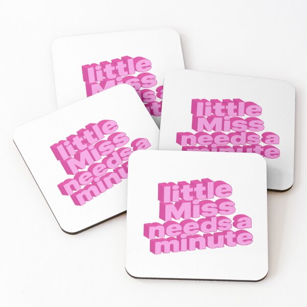 Item preview, Little Miss Needs a Minute (White Ver) designed and sold by DivineMelle.