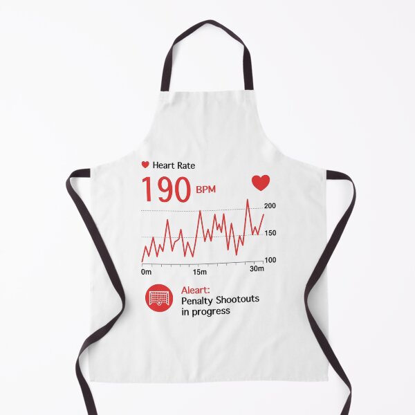 Item preview, Penalty Shootout Heart Rate Monitor Graph Black designed and sold by Anne97s.