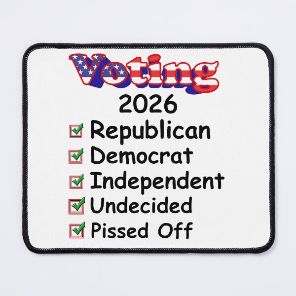 Item preview, Brilliant Everybody's Pissed Off Voting Design 2026 designed and sold by jglawson676.