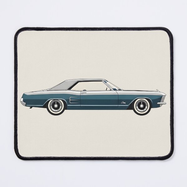 Item preview, 1965 Buick Riviera Classic Car Poster – Vintage American Luxury Gift designed and sold by Motorline44.