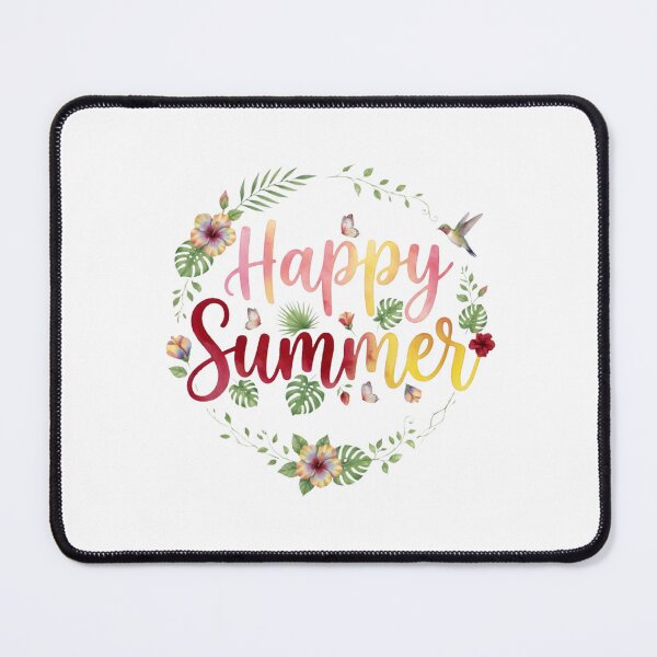 Item preview, Watercolor Happy tropical summer - Happy Sun - Beach Sunset designed and sold by VibranPalette.