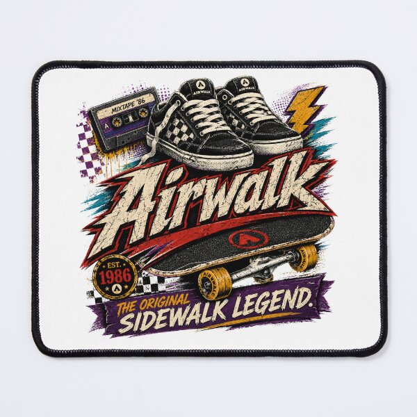 Item preview, Original Sidewalk Legend 90s Skate Nostalgia Tee designed and sold by CerealBoxInk.