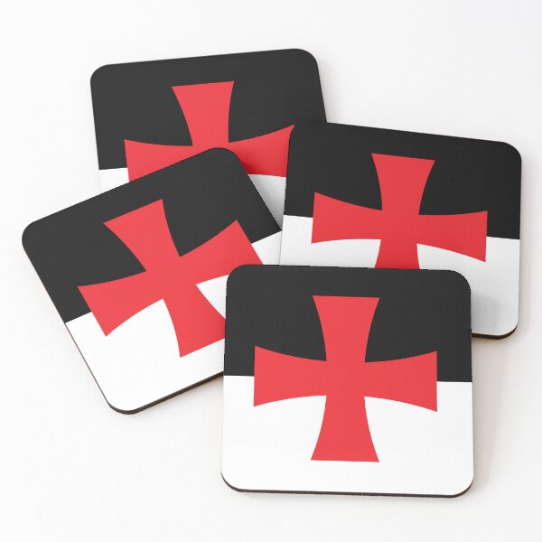Item preview, Knights Templar Flag designed and sold by FlagsandSymbols.
