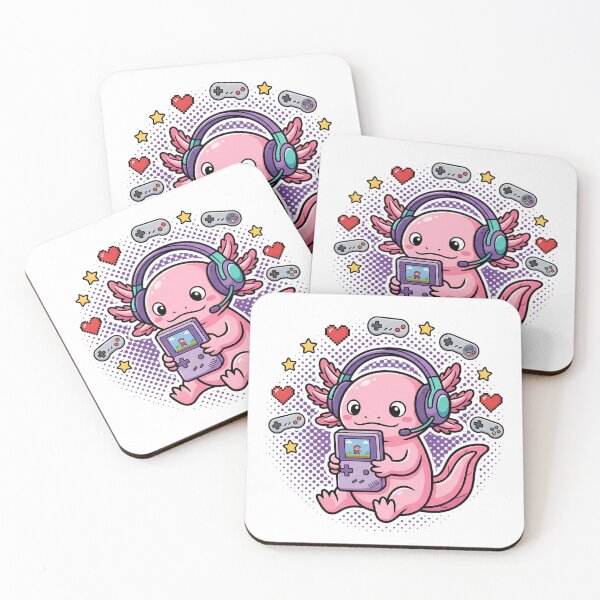 Item preview, Pink Axolotl Gamer Creature Pixel Quest designed and sold by yPaladino432.