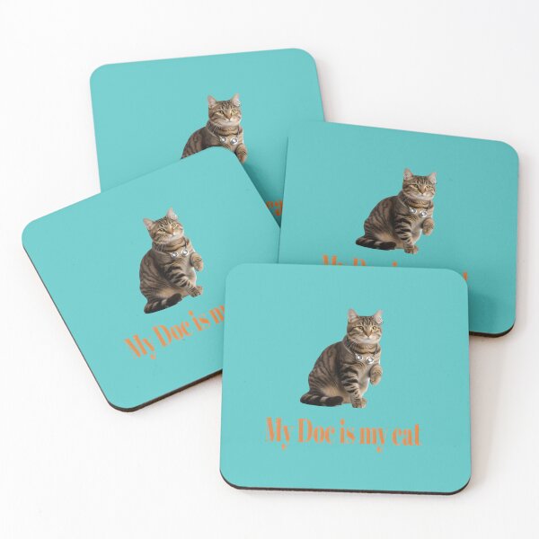 Item preview, My doc is my cat! designed and sold by ParadoxParadox.