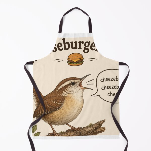 Item preview, Caroline Wren, the cheeseburger bird. designed and sold by Rustys-Signs.