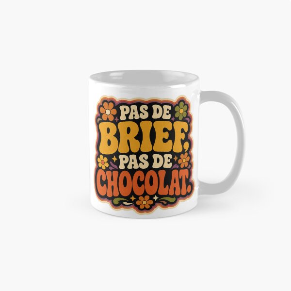 Item preview, No brief, no chocolate. | Humorous Graphic Designer T-shirt | Funky design designed and sold by Eric Sintès.