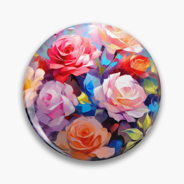 Item preview, Storybook Magical Roses Fairytale-Style Bouquet Digital Art  designed and sold by DEC02.