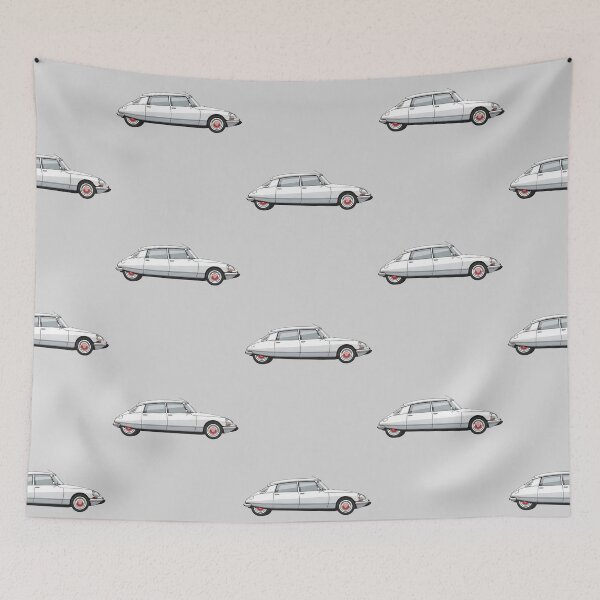 Item preview, Citroën DS Auto Clásico Francés Ilustración Minimal Vintage designed and sold by Motorline44.