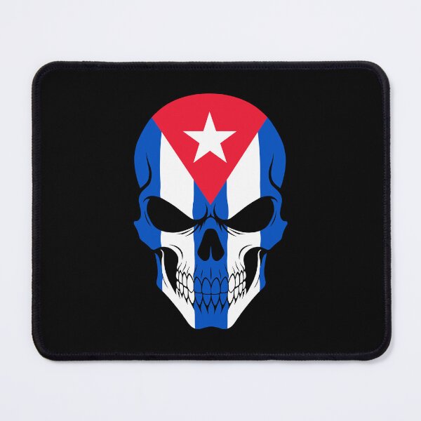 Item preview, Cuba Skull Flag designed and sold by JeffBartels.