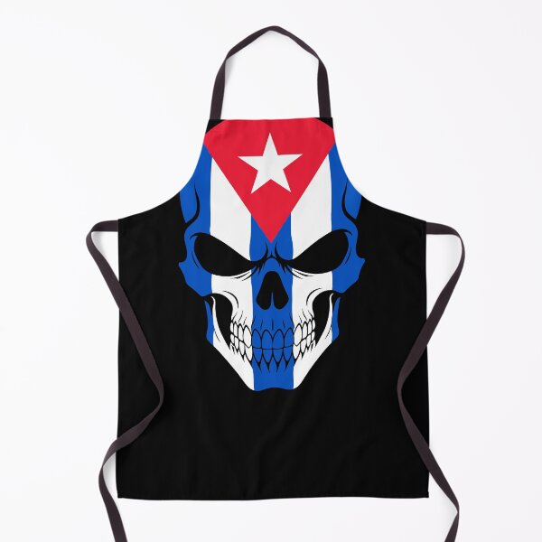Item preview, Cuba Skull Flag designed and sold by JeffBartels.