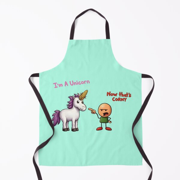 Item preview, That’s One Corny Unicorn Pun designed and sold by Murvel-Ink.
