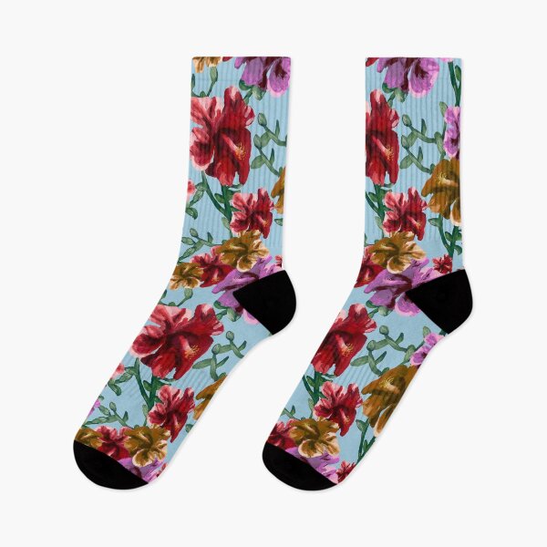Item preview, Impresión Hibiscus Color-Way 1 designed and sold by Michael Mercado Jr. Design.