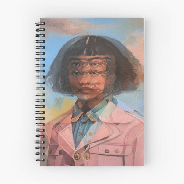 Item preview, Many Selves Surreal Multi-Face Black Woman Portrait designed and sold by POD DYNASTY | Original Print On Demand T-Shirt Graphics.
