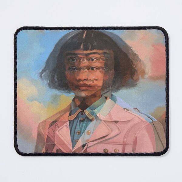 Item preview, Many Selves Surreal Multi-Face Black Woman Portrait designed and sold by POD DYNASTY | Original Print On Demand T-Shirt Graphics.